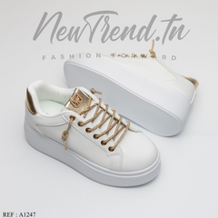GLA Femme A1247 White/Gold