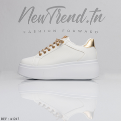 GLA Femme A1247 White/Gold