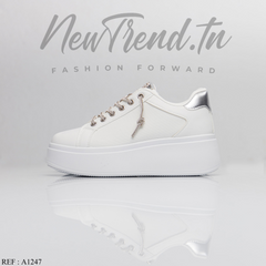 GLA Femme A1247 White/Silver