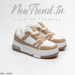 Seline Femme AN303 Beige/Khaki