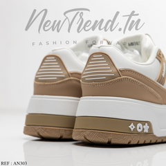 Seline Femme AN303 Beige/Khaki