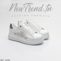 Seline Femme AN502 White/Silver