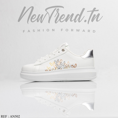 Seline Femme AN502 White/Silver