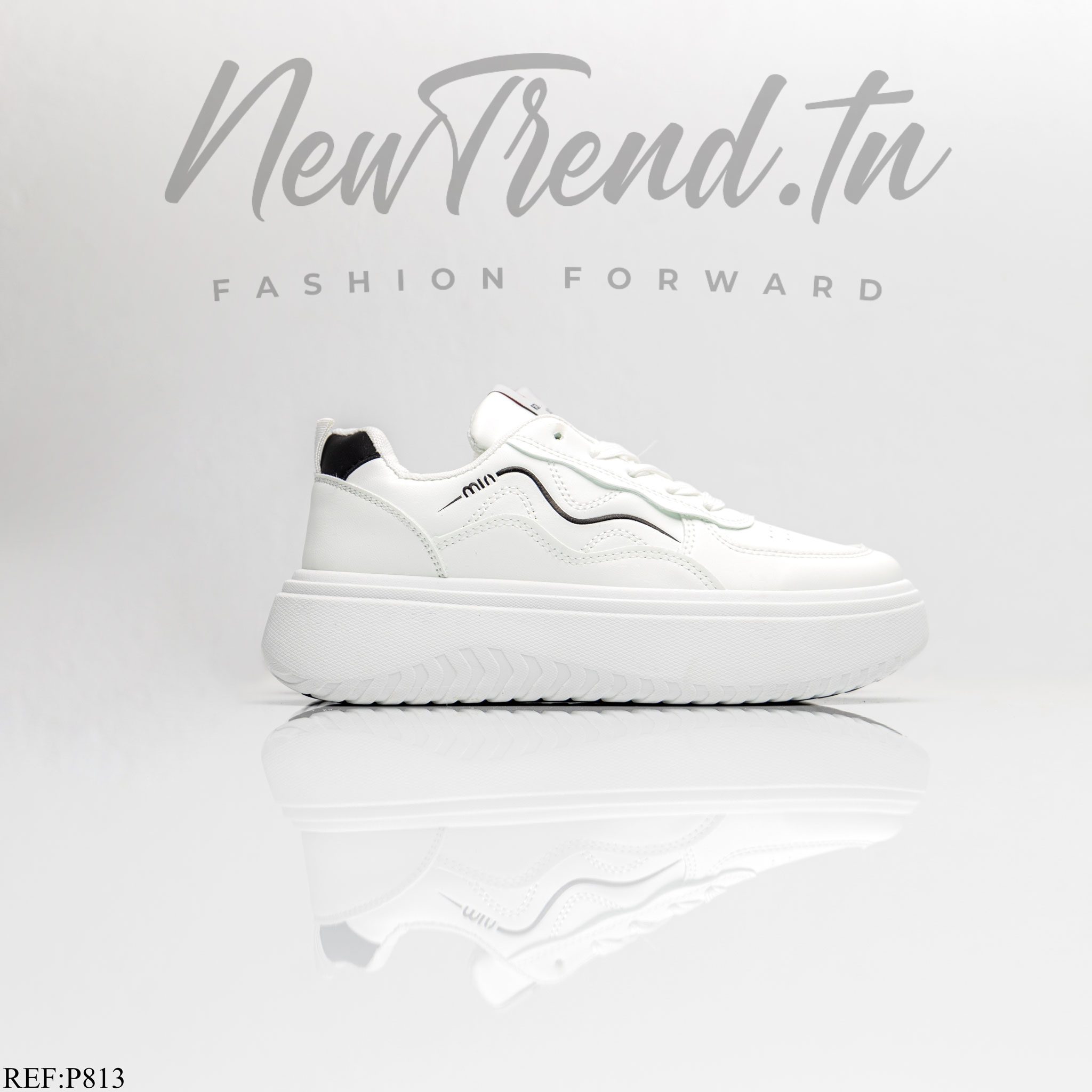 Robinson Femme P813 White/Black